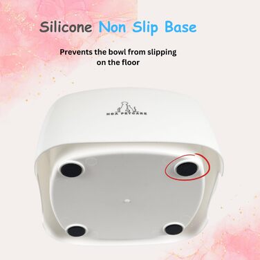 Плаваючий годівниця для води для собак і котів H&A Petcare - без розливання, повільне пиття, блакитний