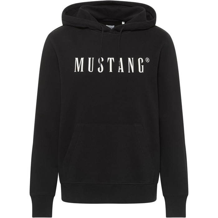 Чоловічий худі з капюшоном MUSTANG Bronson Regular Fit, блакитно-чорний, розмір S-6XL