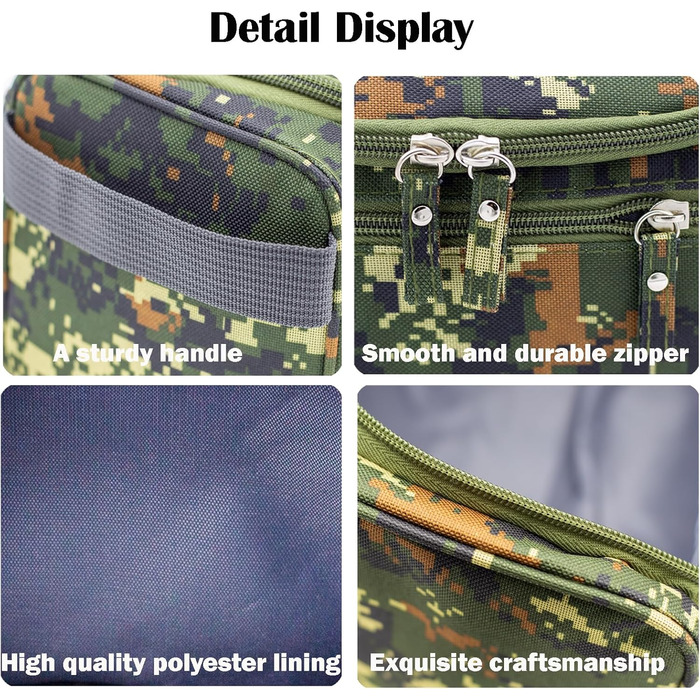 Сумка для туалетних аксесуарів у подорожі для чоловіків та жінок (Мозаїка)