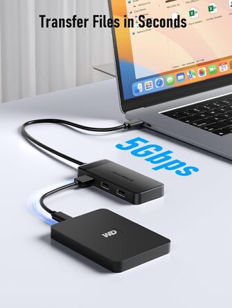 Lemorele Док-станція USB C з хабом Dual HDMI, 2025 Upgrade, 2*HDMI, 3 USB 3.0/2.0, PD 100W, сумісна з Windows, MacBook, Dell, HP, Surface