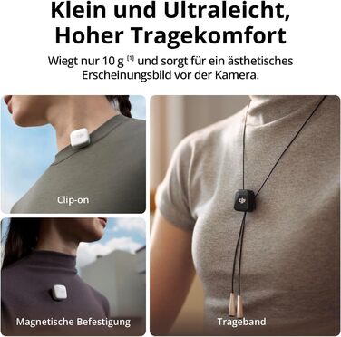 Мікрофон DJI Mic Mini Sender (Чорний Infinity), бездротовий, для телефону/камери, iPhone, Android, Vlog, YouTube