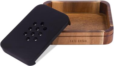 Набір аксесуарів для ванної кімнати LunaLife, 3 шт: дозатор для мила, стаканчик, мильниця, акція для декору, подарунок на новосілля, акція, акриловий пластик, дерево