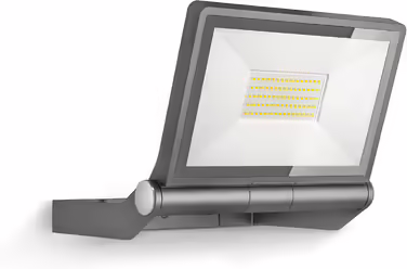 Steinel LED Outdoor Floodlight XLED ONE XL Anthracite, 42.6 W Floodlight, 4200 lm, Aluminum, for Driveway, House and Garden, 065225