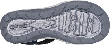 Skechers Martha Stewart Reggae Cup – Жіночі сандалі Coastal Trail, 38.5 EU, темно-сині з сірим