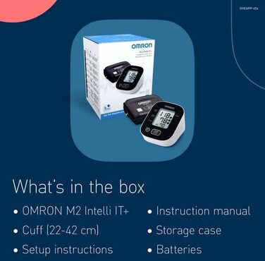 Тонометр OMRON M2 Intelli IT на плече – вимірювання артеріального тиску