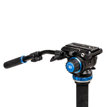 Монопод Benro A48FDS6PRO, 177 см, чорний