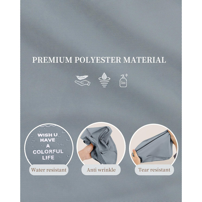 Органайзери для валізи, дорожні аксесуари, водонепроникні мішки для пакування, 10 шт. (Бежевий, сірий)