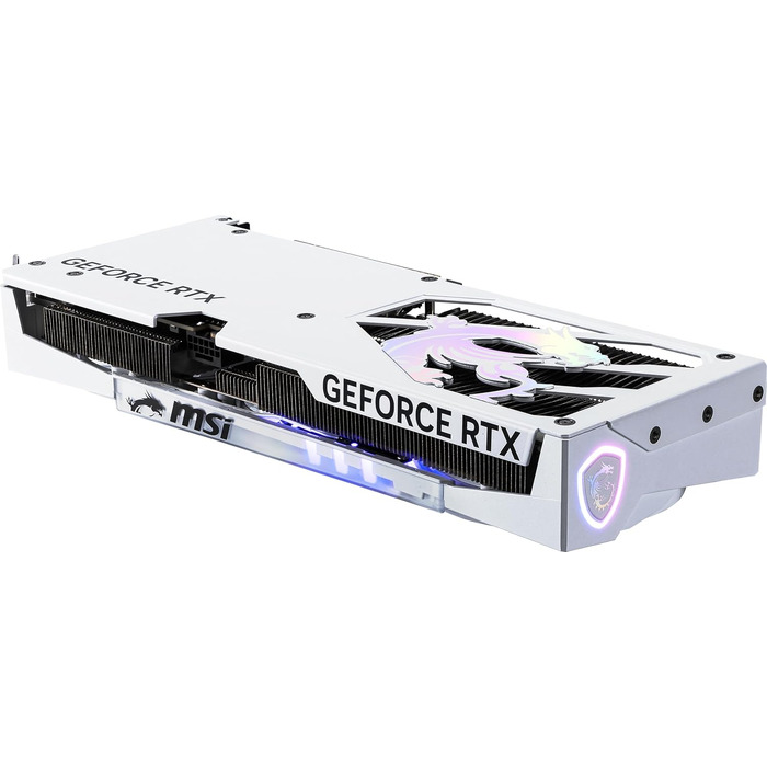 Відеокарта MSI GeForce RTX 5060 Ti Gaming Trio OC White 16GB GDDR7, PCIe 5.0, 2647 MHz