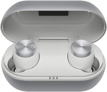 Навушники бездротові Technics EAH-AZ70WE-S Premium з шумозаглушенням, сріблясті