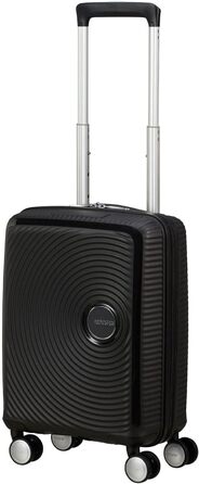 Чемодан American Tourister Hartschalenkoffer 77 см, великий, з 4 колесами, TSA-замок, розширюваний, легкий, 97/110 л, чорний (Bass Black)