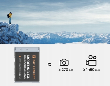 Зарядний пристрій та 2 акумулятори для Canon G5X G7X G9X SX620HS 720 730 740