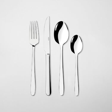 Нержавіюча столова приборів 24 шт. для 6 осіб: елегантний набір для щоденного використання та особливих випадків, стійкий до корозії