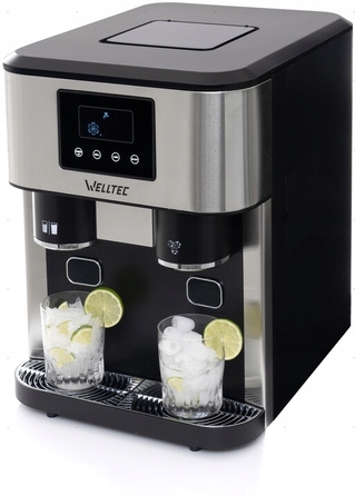Льодогенератор Welltec ICE20 Pro, чорний, 380 Вт