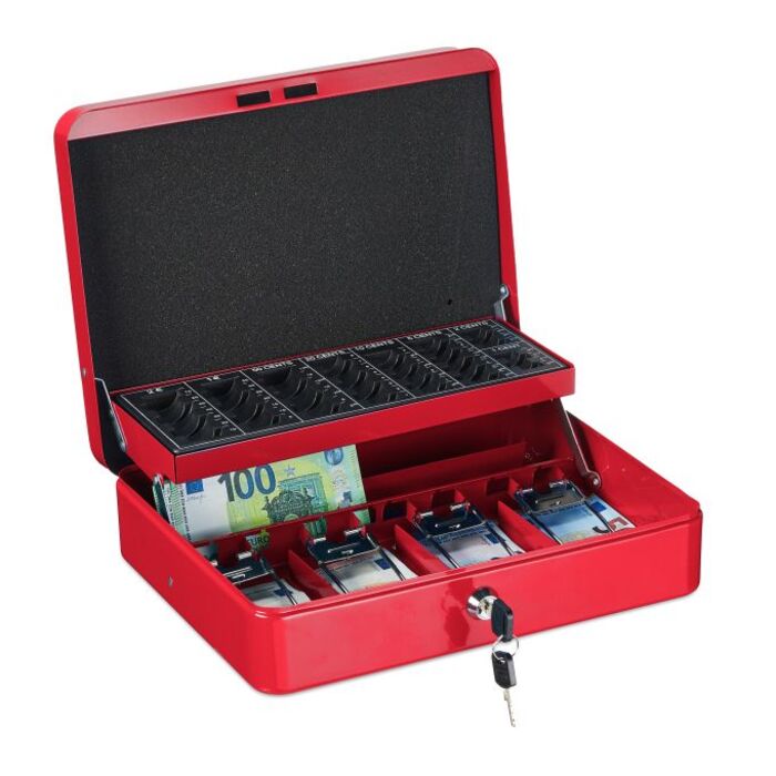 Cash Box з дошкою для підрахунку євромонет