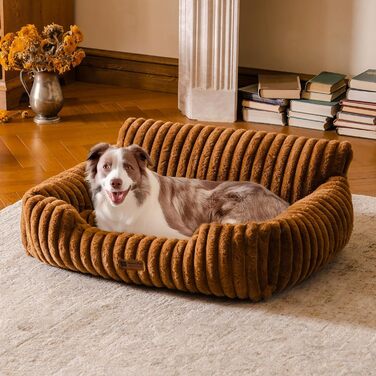 М'яке ліжко для собак та котів MEWOOFUN - зручне та затишне, для маленьких собак та котів, заспокійливе ліжко