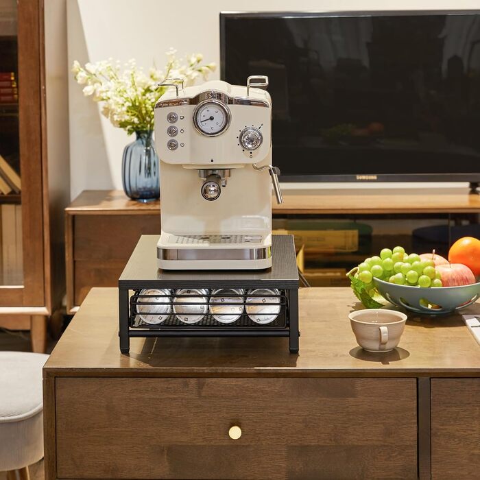 Тримач для капсул кави IBUYKE на 80 капсул Nespresso, чорний, TCJ102H
