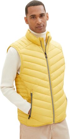 Жилет чоловічий TOM TAILOR, XL, жовтий Primerose (11657)