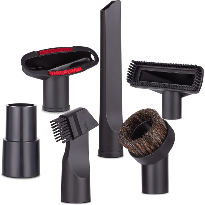 Насадки для пилососа: насадка для м'яких меблів, щітка для килимів, універсальний адаптер 32-35 мм