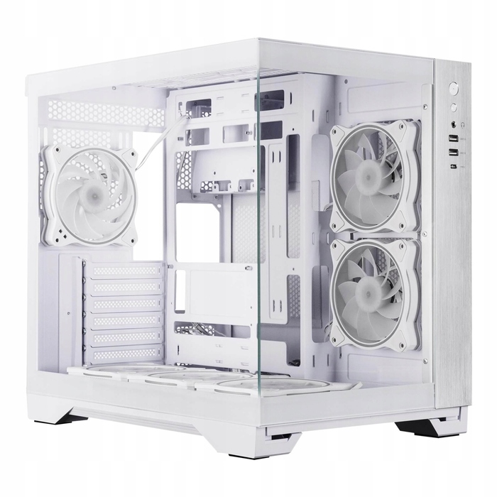 Корпус Chieftec GM-30W-TG-OP Midi Tower, білий