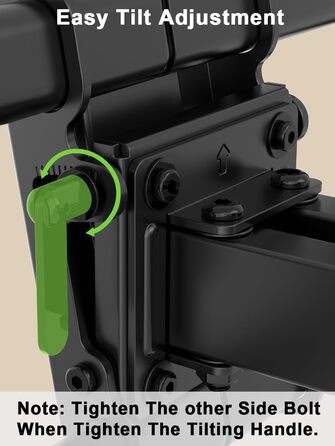 Кріплення для телевізора USX-MOUNT XMM902: поворотне та нахильне, для плоских та вигнутих телевізорів до 35 кг, VESA 400x400 мм, 37-86 дюймів