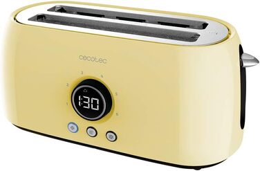 Тостер Cecotec ClassicToast 8000 Biege Double: 800 Вт, 2 широкі слоти, 3 функції