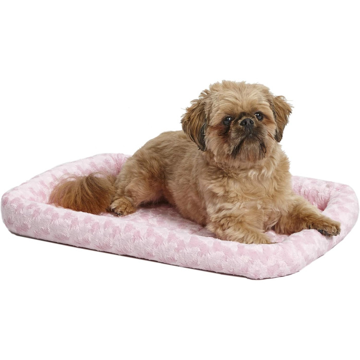 Кія для собак Midwest Homes iCrate 1522DD-KIT, рожева, 62x44x49 см (з комплектом)