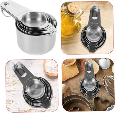 Alipis 4-Piece Bar Set: Cocktail Shaker, Measuring Spoons, Large Jigger, Tea Strainer, Schnapps Glasses, Tamper, Latte Glasses, Grater, Measuring Liquid, Measuring Cup, Auxiliary Tools, Flasks, Scoops