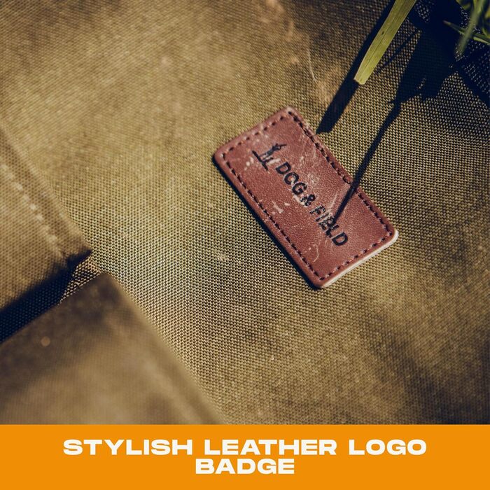 Сумка для дресирування собак Dog & Field Maxxi Schnullertasche - містка, з регульованим ременем, для гончих собак, аксесуари для полювання, 50 x 35 x 10 см, оливковий колір