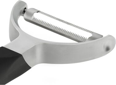 Овочечистка Microplane Profi Y - пряма сталева, для фруктів та овочів | Преміум якість