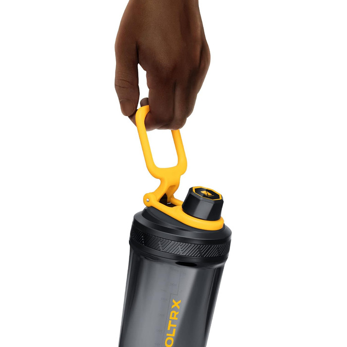 Електричний шейкер Voltrx Gallium USB-C для протеїнових коктейлів та смузі, 24oz (жовтий), Tritan, без BPA