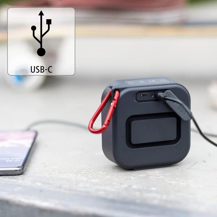Hama Набір Bluetooth колонок 2-в-1 3.0, водонепроникні 30W (парні колонки, портативні, плавучі, IP67, до 10 годин, TWS, чорні)