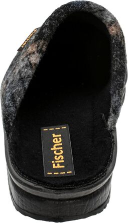 Домашні тапочки чоловічі Fischer Karomuster 204602 (41 EU, сірий)