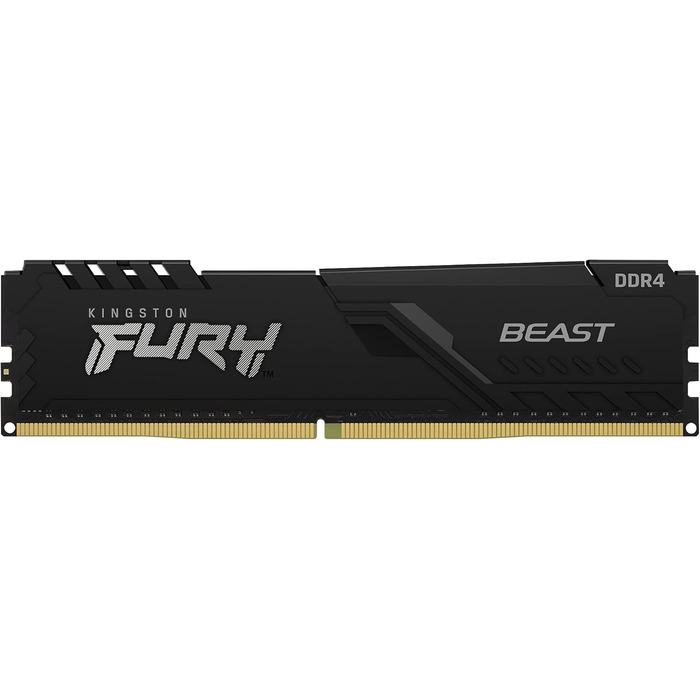 Kingston FURY Beast DDR4 32GB (2x16GB) CL18 Комплект оперативної пам'яті для ПК, 3600MHz