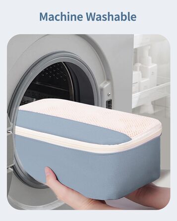 Набір органайзерів для валізи Narwey 7 шт., Packing Cubes для подорожей, рюкзаків, валіз (смугастий, Y-граублау)