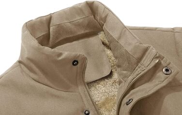 Тепла чоловіча жилетка KEFITEVD на осінь/зиму: комфорт та стиль для полювання та роботи (Хакі, розмір L)