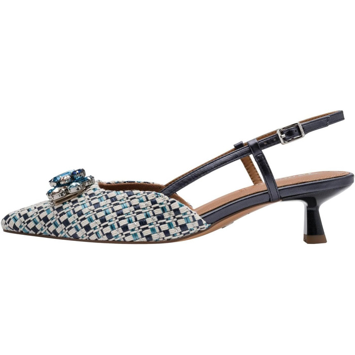 Туфлі жіночі Tamaris Slingpumps 1-29512-46 сині комбіновані, розмір 39 EU