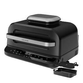 Фритюрниця Cecotec Cecofry FireDome 6000 6л без олії, аерогриль 2400 Вт, 6 режимів, 4 рівні грилю, сенсор температури