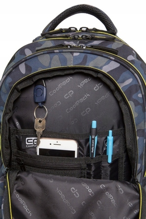 Багатокамерний шкільний рюкзак CoolPack, багатоколірний, 29 л