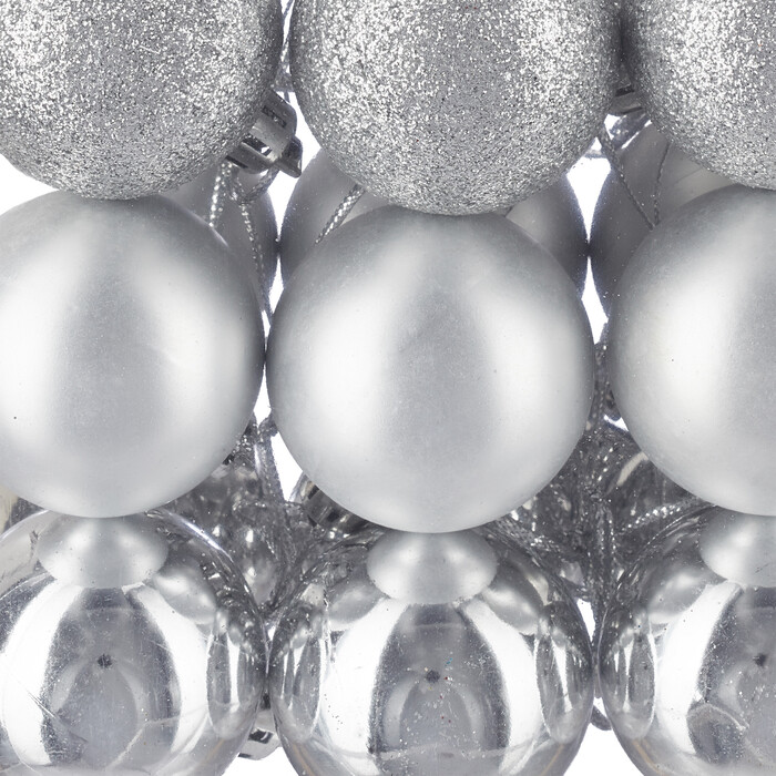 Relaxdays Set of 50 Christmas Baubles