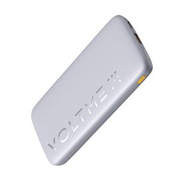 Power Bank VOLTME 10000mAh з USB-C та USB-A, PD3.0, LED-дисплеєм. Сумісний з iPhone, iPad, Samsung, Huawei (сірий)