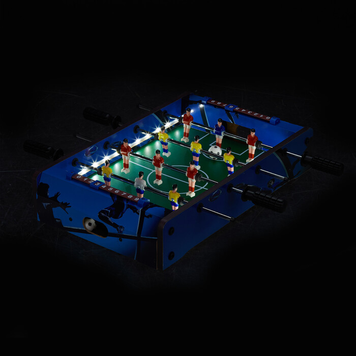 Relaxdays Foosball Table with LED Lights