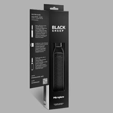 Терка Microplane Black Sheep для цитрусових, пармезану, імбиру, шоколаду та мускатного горіха (США)
