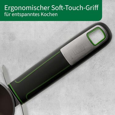 Ніж для клярів Fackelmann Chefkoch Premium – для ідеальних шніцелів та іншого – двосторонній: плоский для панірування та з рифленням для текстури – алюміній, довжина: 26,5 см