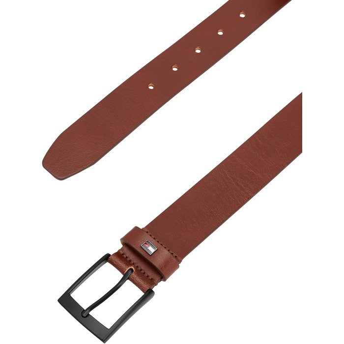 Чоловічий шкіряний ремінь Tommy Hilfiger (120 см, Колір: Когняк)