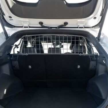 Hundegitter Travall для Subaru Solterra (2022-): Автомобільне сітка-перегородка для собак, захист багажника, міцний сталевий захист