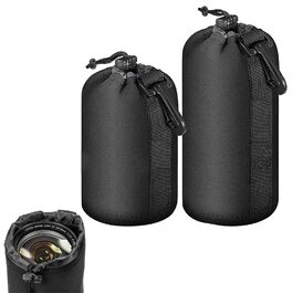 Водонепроникні захисні сумки для об'єктивів камери (2шт, M/L)
