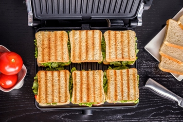 Електричний контактний гриль Eldom SVAD, складаний, сріблястий/сірий, 2000 Вт