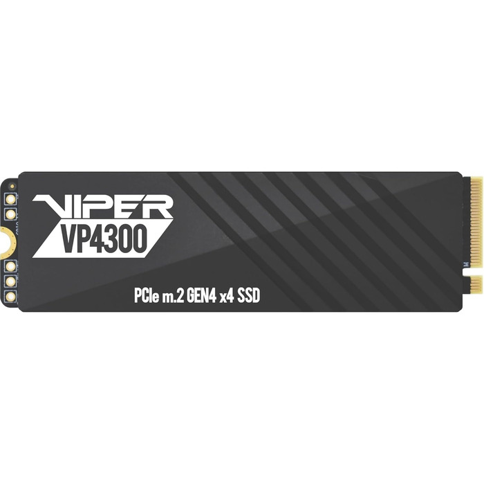 SSD Patriot Viper VP4300 2TB PCIe Gen4 x4 NVMe M.2 - до 7400 МБ/с читання, 6800 МБ/с запис