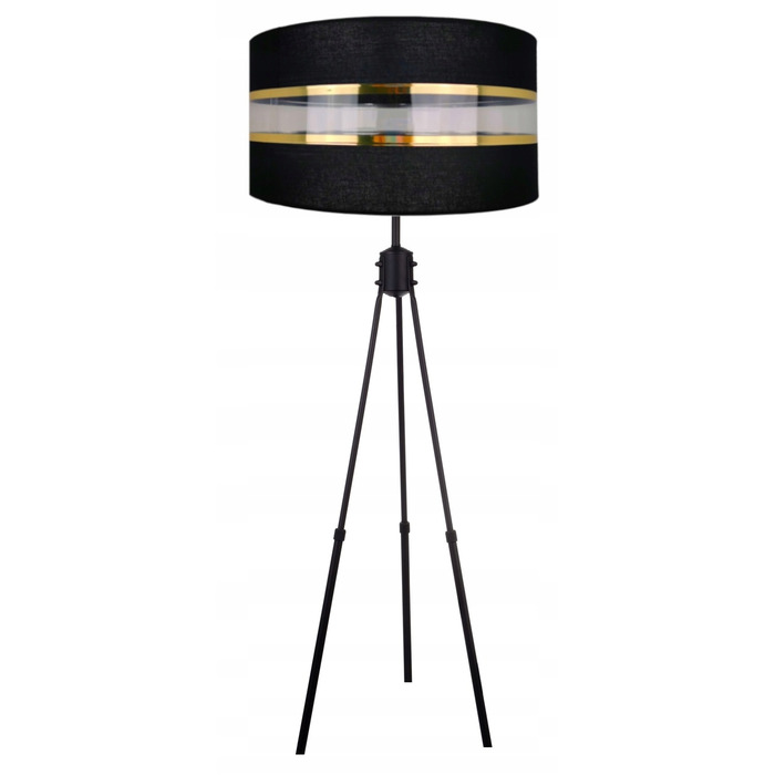 Підлоговий торшер-тринога Light E27 60 Вт, чорний