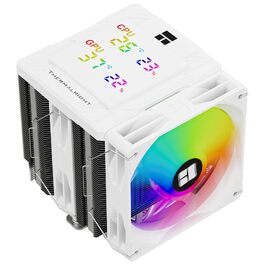 Кулер для процесора Thermalright Peerless Assassin 120 Digital Black, з цифровим дисплеєм, 6 тепловими трубками, ARGB, для AM4/AM5, Intel LGA1700/1851/1200/115x, чорний